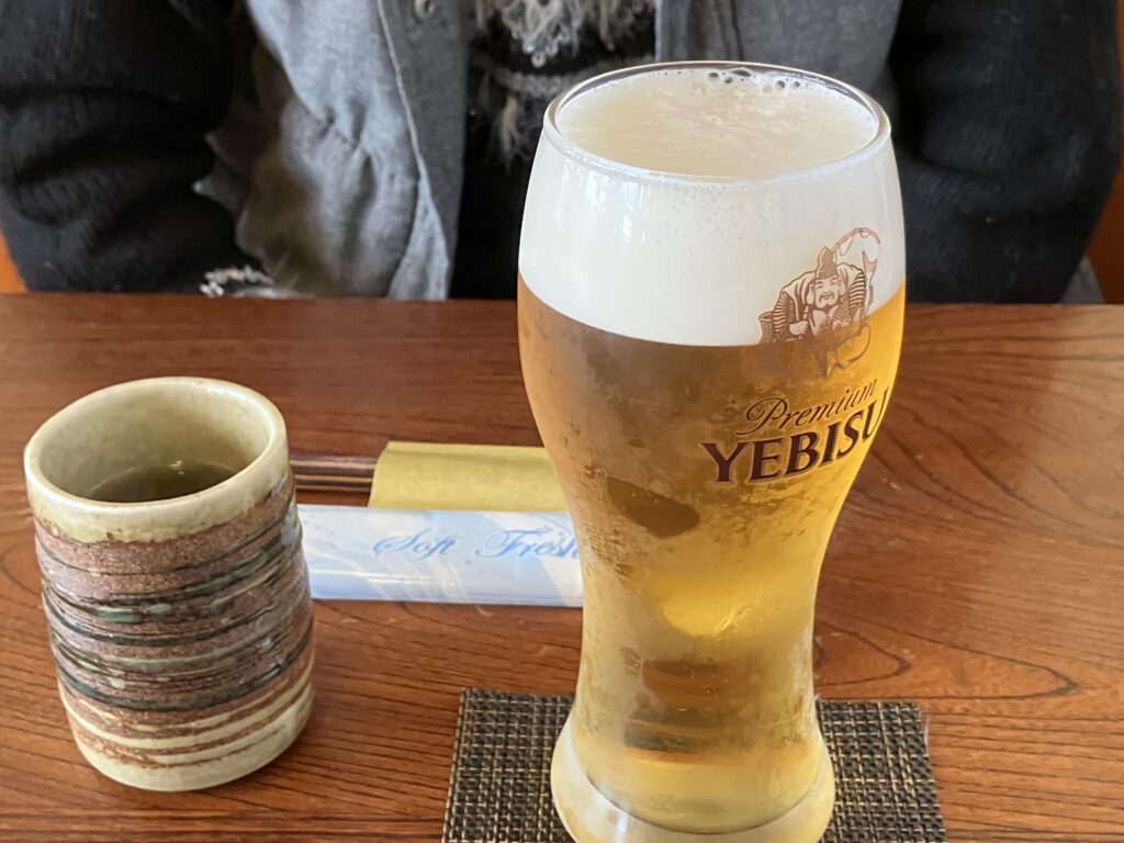 茅ヶ崎そば処榮家ビール