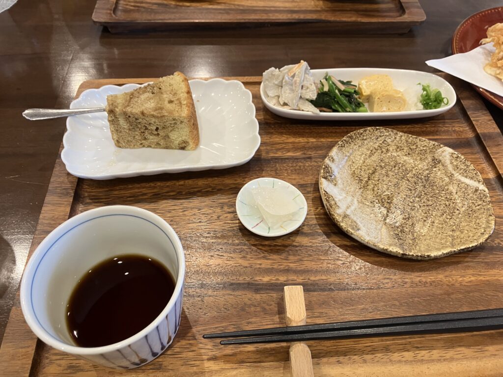熱海蕎麦カフェ三加和のセットメニュー