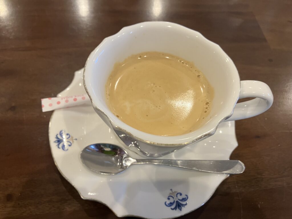 熱海蕎麦カフェ三加和のコーヒー